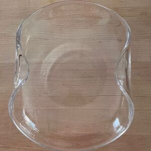 LARGE! 15” x 11.25”Elsa Peretti Tiffany & Co. Double Thumbprint Bowl